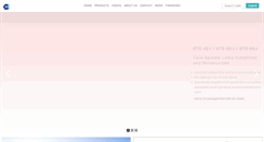 Desktop Screenshot of cubicmachinery.com